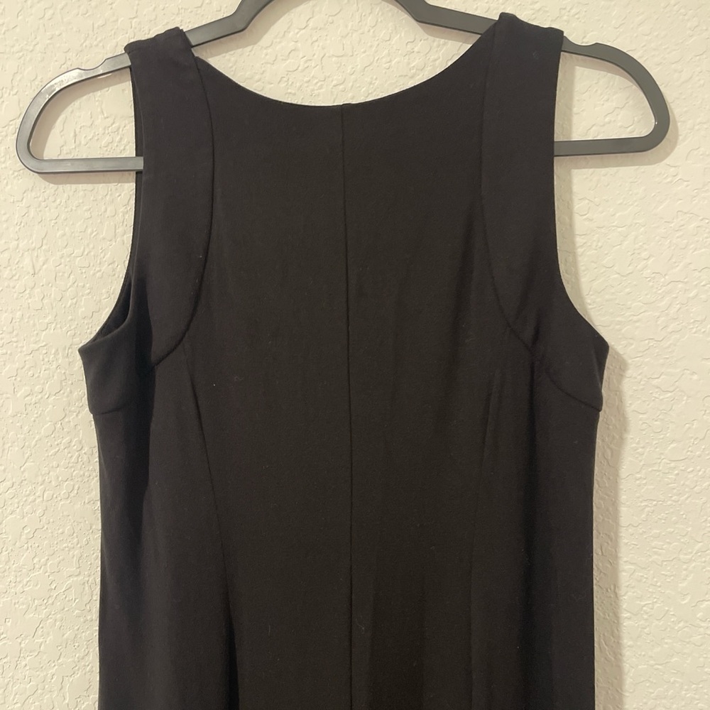 Chico's Black Sleeveless Knit Maxi Dress - Picture 4 of 7